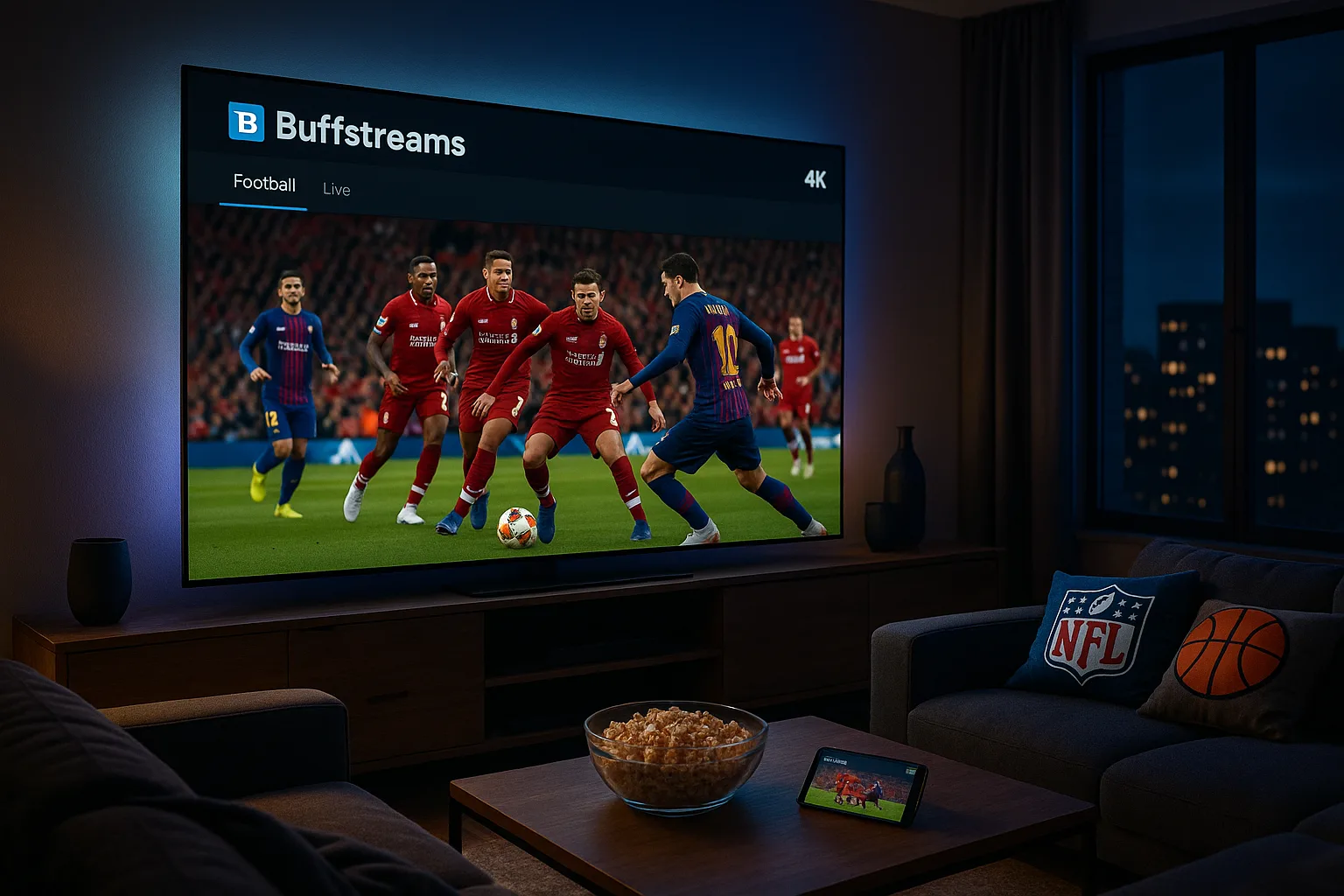 football matches